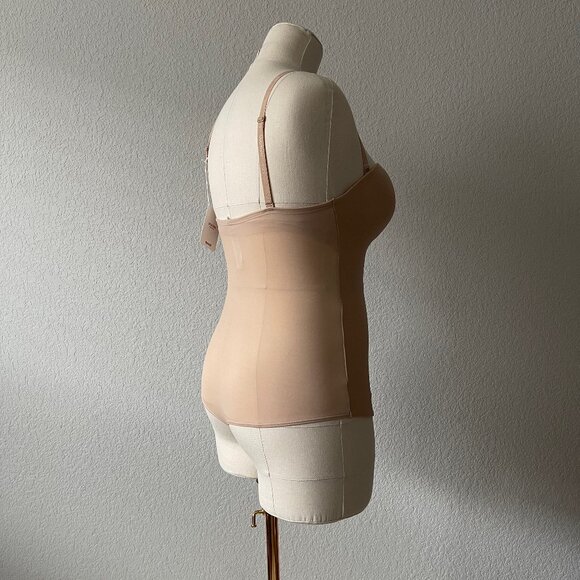 NWT Wolford Mat de Luxe Form String Body Shapewear Size Medium in Powder (nude) - Picture 5 of 14